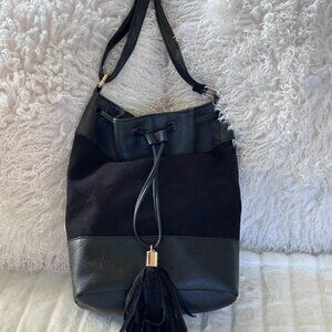 Black Boho Bag